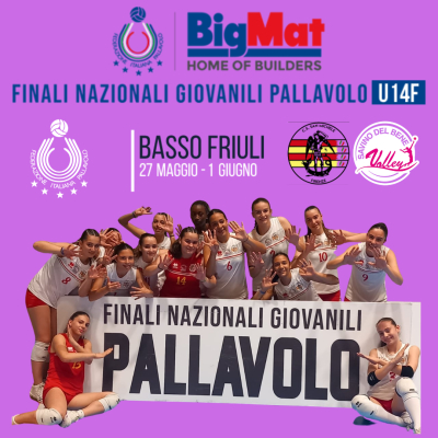 Buon piazzamento per San Michele Savino Del Bene Volley Academy alle Finali Nazionali Under 14 Femminile