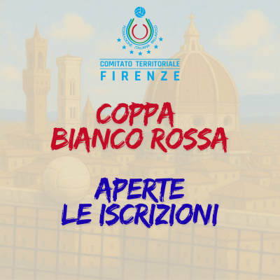 Aperte le iscrizioni alla Coppa Bianco Rossa