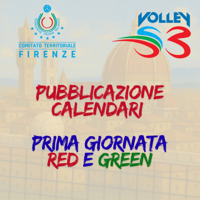 Pubblicazione calendari Volley S3